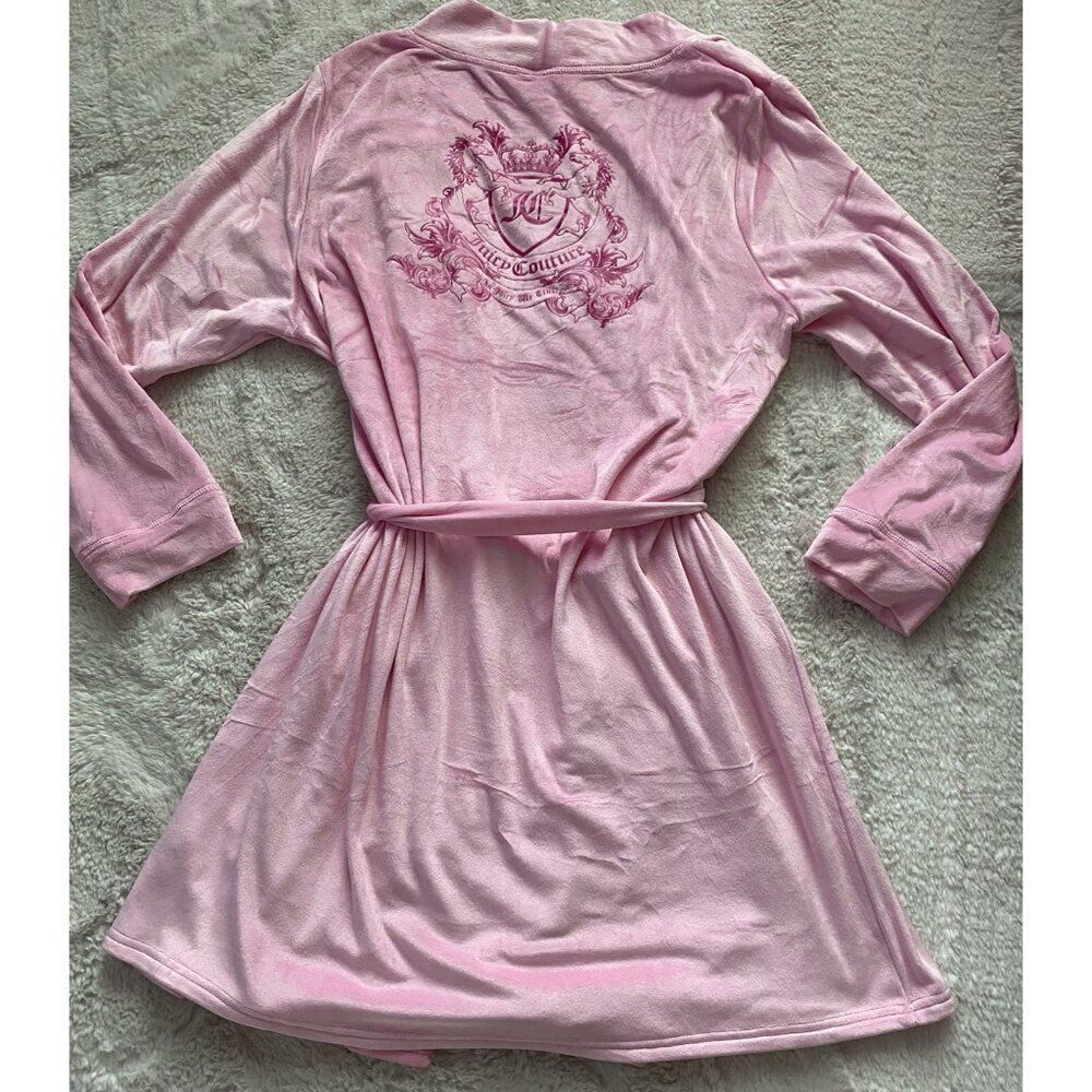 Juicy Couture In Juicy We Trust Horses Logo Darling Pink Sz L/XL Super Soft NEW